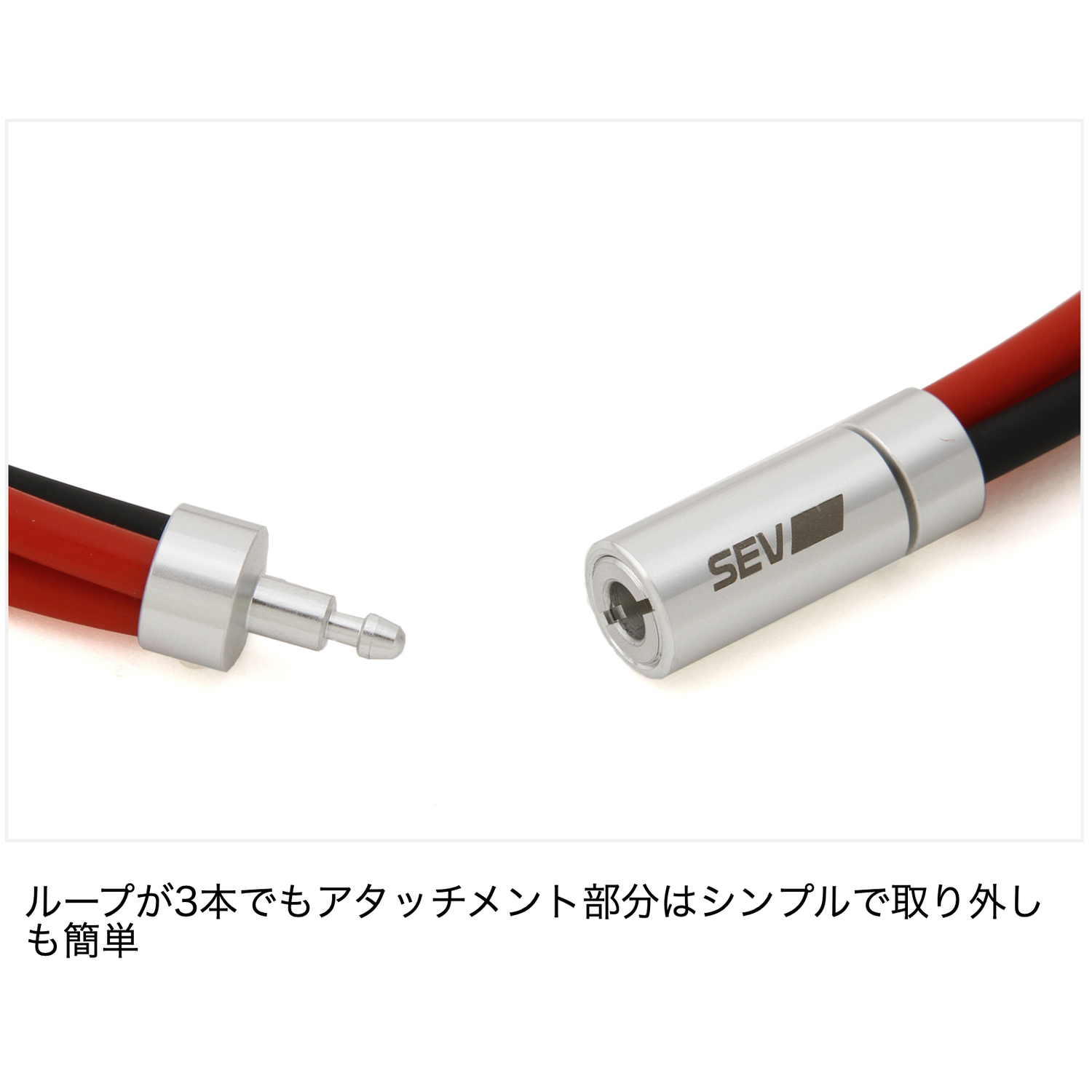 SEV ルーパー タイプ 3M 黒 赤 赤 size48大手カー用品店で購入
